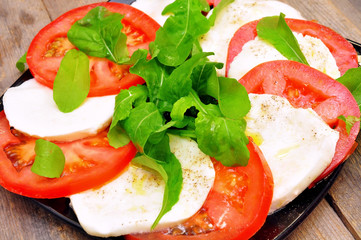 Traditional Italian Caprese salad