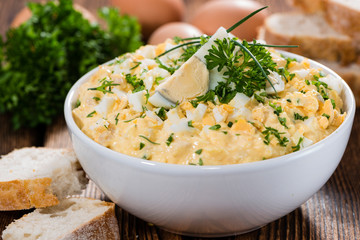 Bowl with Egg Salad