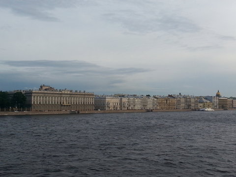 Санкт-Петербург вечером