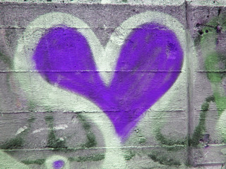 graphite purple heart