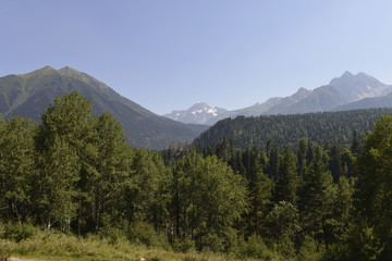 Naklejka premium Caucasus Mountains