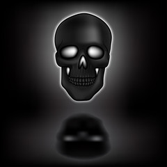 skull with shadow