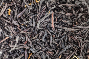 Extreme Closeup of Tea Leaves