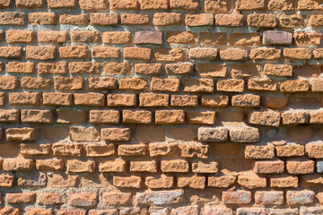 Background texture of a old brick wall