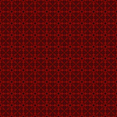 Red on black abstract background