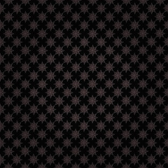 Metallic star pattern seamless abstract background