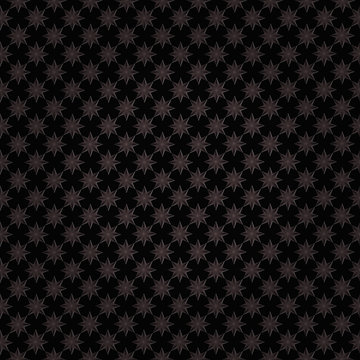 Metallic star pattern seamless abstract background