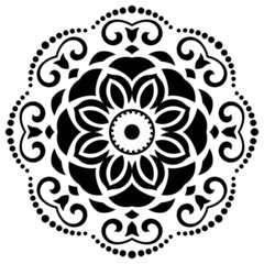 Orient Vector Pattern. Abstract Background