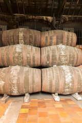 port wine barrels