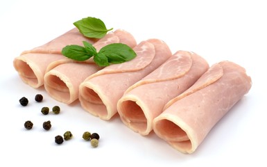 sliced ham