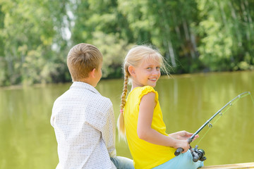 Summer fishing