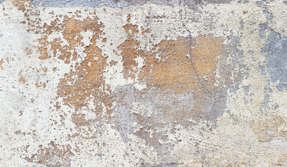 Old painted wall texture as grunge background