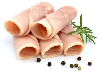sliced ham