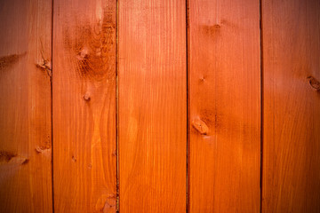 Naklejka premium Brown vertical planks