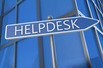 Fototapeta premium Helpdesk