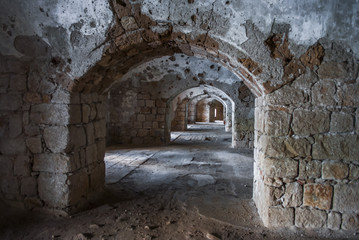 Fototapeta na wymiar Ruins (Prevlaka Fortress)