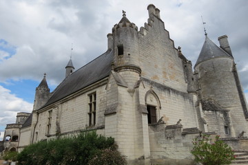 Fototapeta na wymiar Indre-et-Loire - Loches - Château - Logis royal