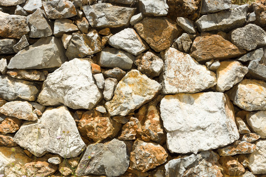 Stone wall. Background.