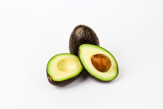 Sliced Avacado with pit