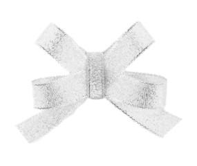Bow isolated on white