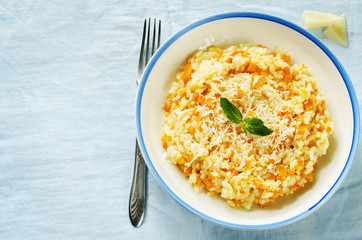 risotto with pumpkin