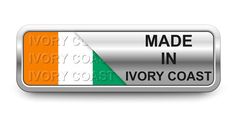 Made in Ivory Coast Button