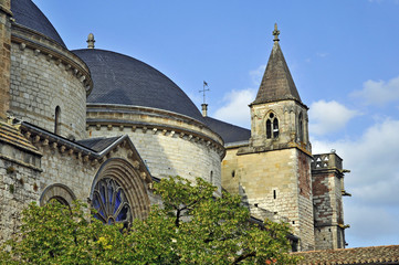 Fototapeta na wymiar Cahors, la cattedrale - Midi Pirenei