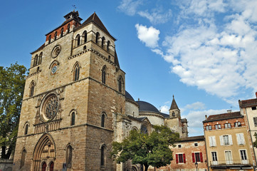 Fototapeta na wymiar Cahors, la cattedrale - Midi Pirenei