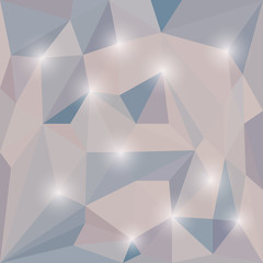 Obraz premium Abstract vector triangular geometric background