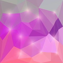 Fototapeta premium Abstract vector triangular geometric background