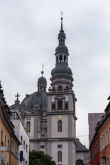 Fototapeta na wymiar St. Johannes church in wuerzburg germany