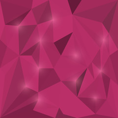 Fototapeta premium Abstract vector triangular geometric background