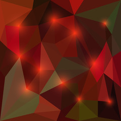 Fototapeta premium Abstract vector triangular geometric background