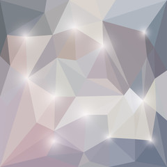Obraz premium Abstract vector triangular geometric background