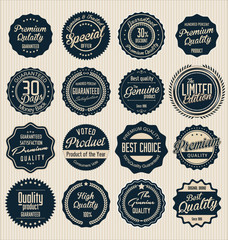 Premium quality retro labels