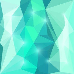 Obraz premium Abstract vector triangular geometric background