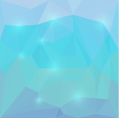 Obraz premium Abstract vector triangular geometric background