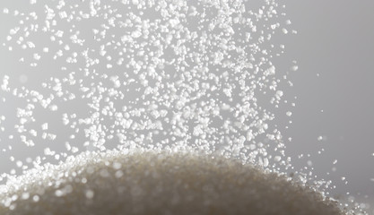 sugar as a background. macro