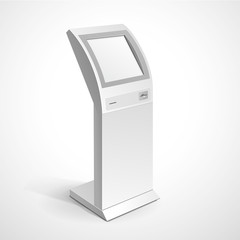 Information Display Monitor Terminal Stand