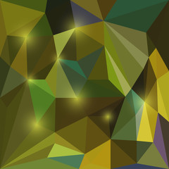 Obraz premium Abstract vector triangular geometric background