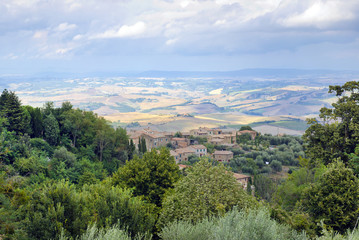 Fototapeta na wymiar Beautiful Italy Tuscan landscape