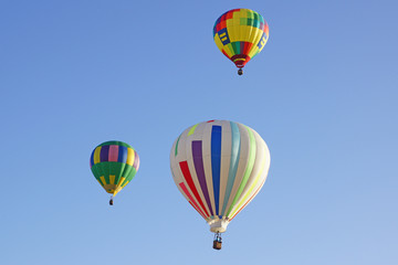 Naklejka premium Hot Air Balloons