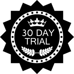 Thirty Day Trial Icon