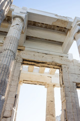 Fototapeta premium Temple of Athena Nike close up