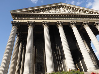 Naklejka premium La Madeleine en París