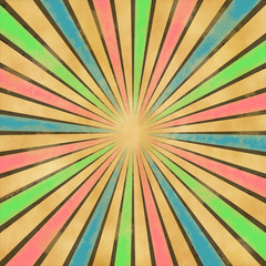 retro colorful vintage background