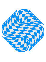 Fototapeta premium Flaggen Design Bayern Oktoberfest