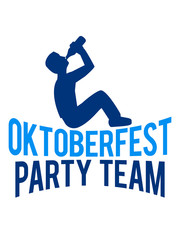 Oktoberfest Party Team Logo