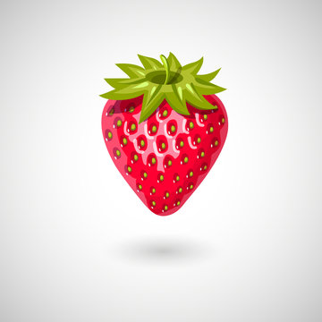 A strawberry icon