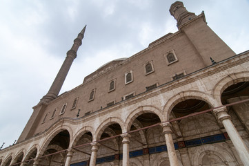 Fototapeta na wymiar Mohamed Ali Mosque, Saladin Citadel - Cairo, Egypt